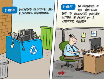 E-waste Versus E-waist