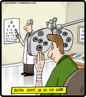 Eye Exam Cheats