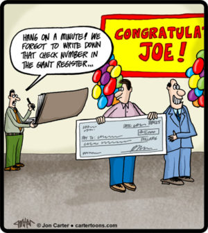 Giant Check Register