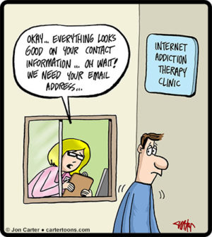 Internet Addiction Email