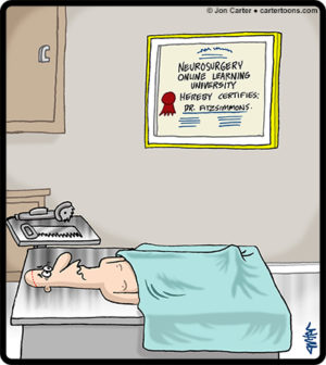 Mail-In Brain Surgery