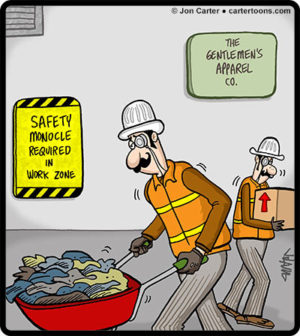 Safety Monocle