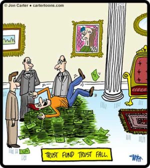 Trust Fund Trust Fall