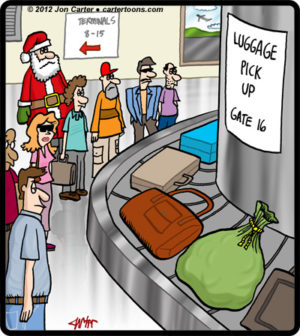 Santa Luggage