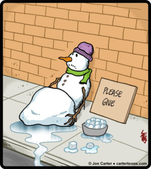 Snowman Beggar