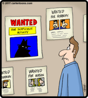 Suspicious Poster