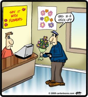 Flower Stickup