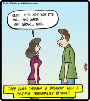 Multiple Personality Breakup
