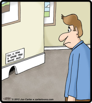 Smoke Free Hole