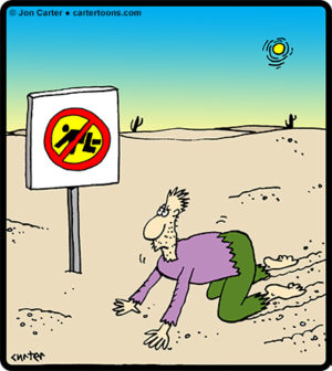 No Crawl Zone