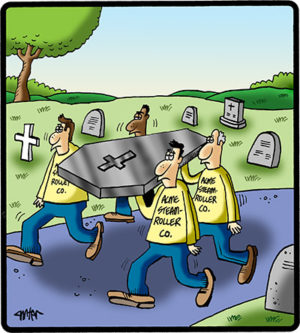 Steamroller Funeral