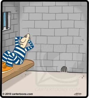 Mouse Hole Prison Bars