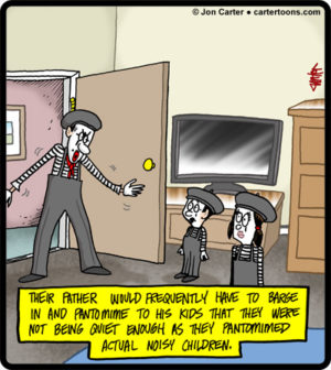 Pantomime Parenting