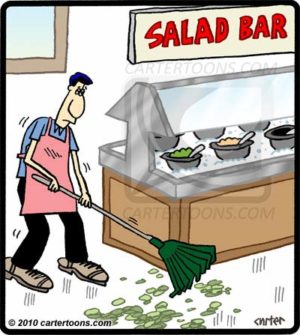 Salad Bar Rake