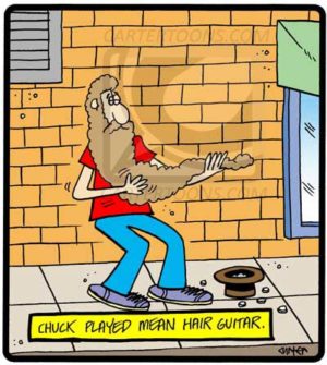 Hair Guitar