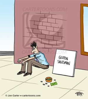 Gluten Sales Down