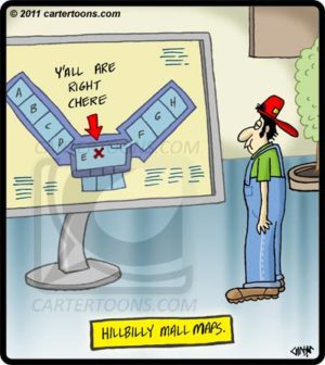 Hillbilly Mall Maps