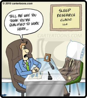 Sleepy Job Interview