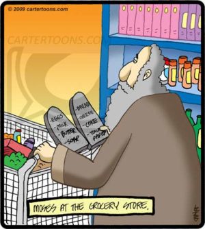 Moses Grocery List