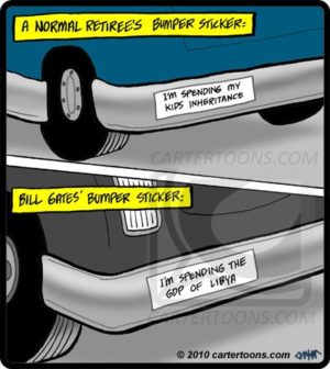 Bill Gates Bumper Sticker