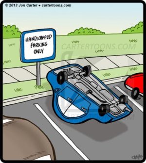 Handicapped Parking Only