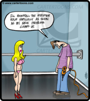 Sideways Stripper Pole