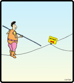 Tightrope Detour