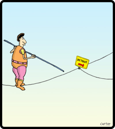 Tightrope Detour