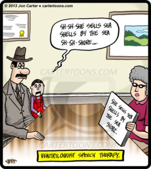 Ventriloquist Speech Therapy