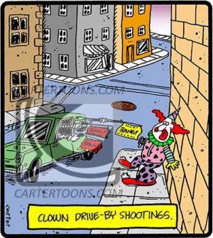 Clown Drive-By Shootings