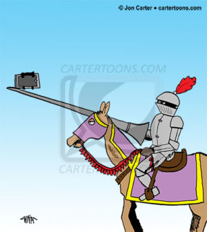 Jousting Selfie
