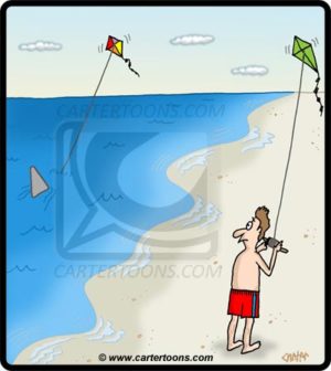 Shark Kite Flying