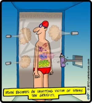 Graffiti Tan