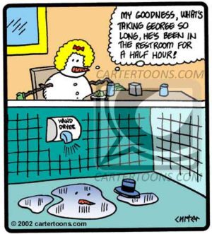 Snowman Melter