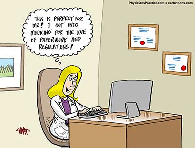 Physicians Practice – July Cartoon 1