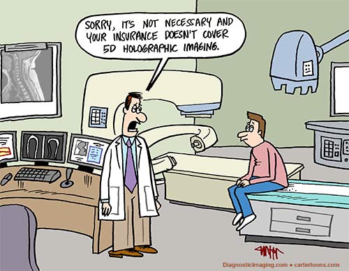 Diagnostic Imaging – August Cartoon