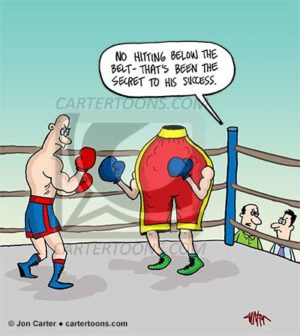 Below The Belt Boxer