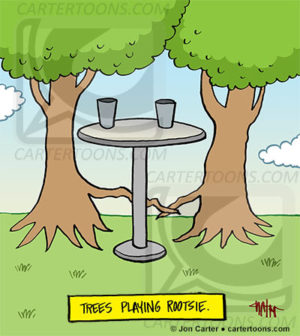 Trees Playing 'Rootsie'