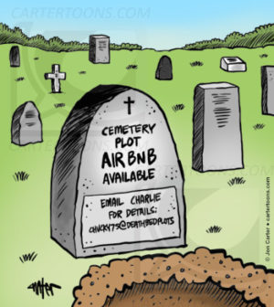 Cemetery Plot Airbnb