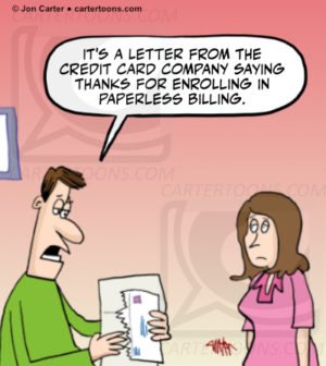 Thanks for Going Paperless
