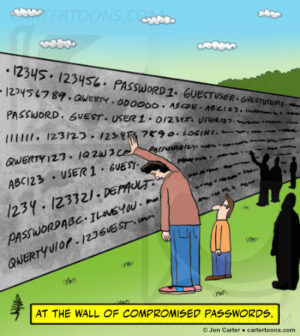 The Wall of Compromised Passwords