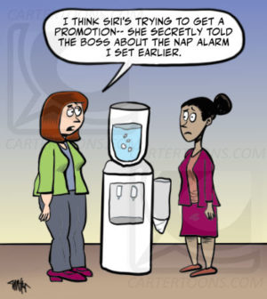 Siri The Work Snitch