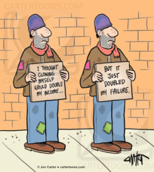 Cloned Beggar Failure