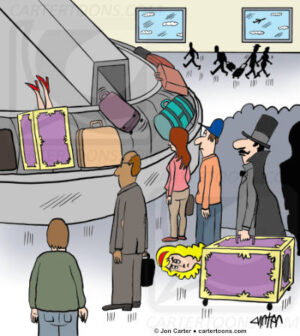 Magician Assistant Luggage