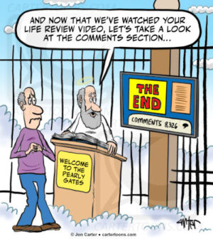 Pearly Gates Comments